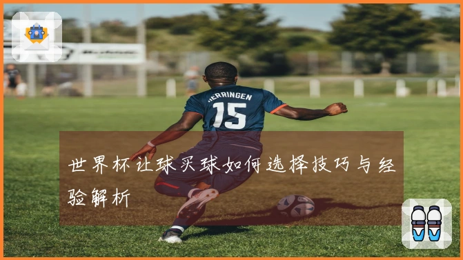 世界杯让球买球如何选择技巧与经验解析